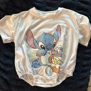 Disney Stitch Bubble Romper Easter